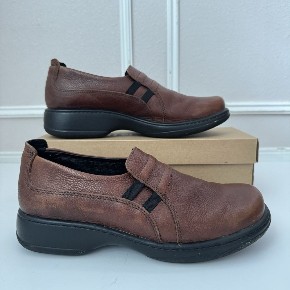 Dansko Brown Leather Loafers